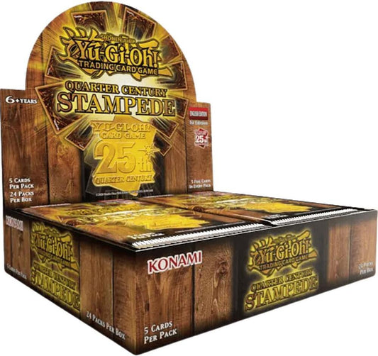 YuGiOh Stampede RA04 Booster Box UK/CA Print