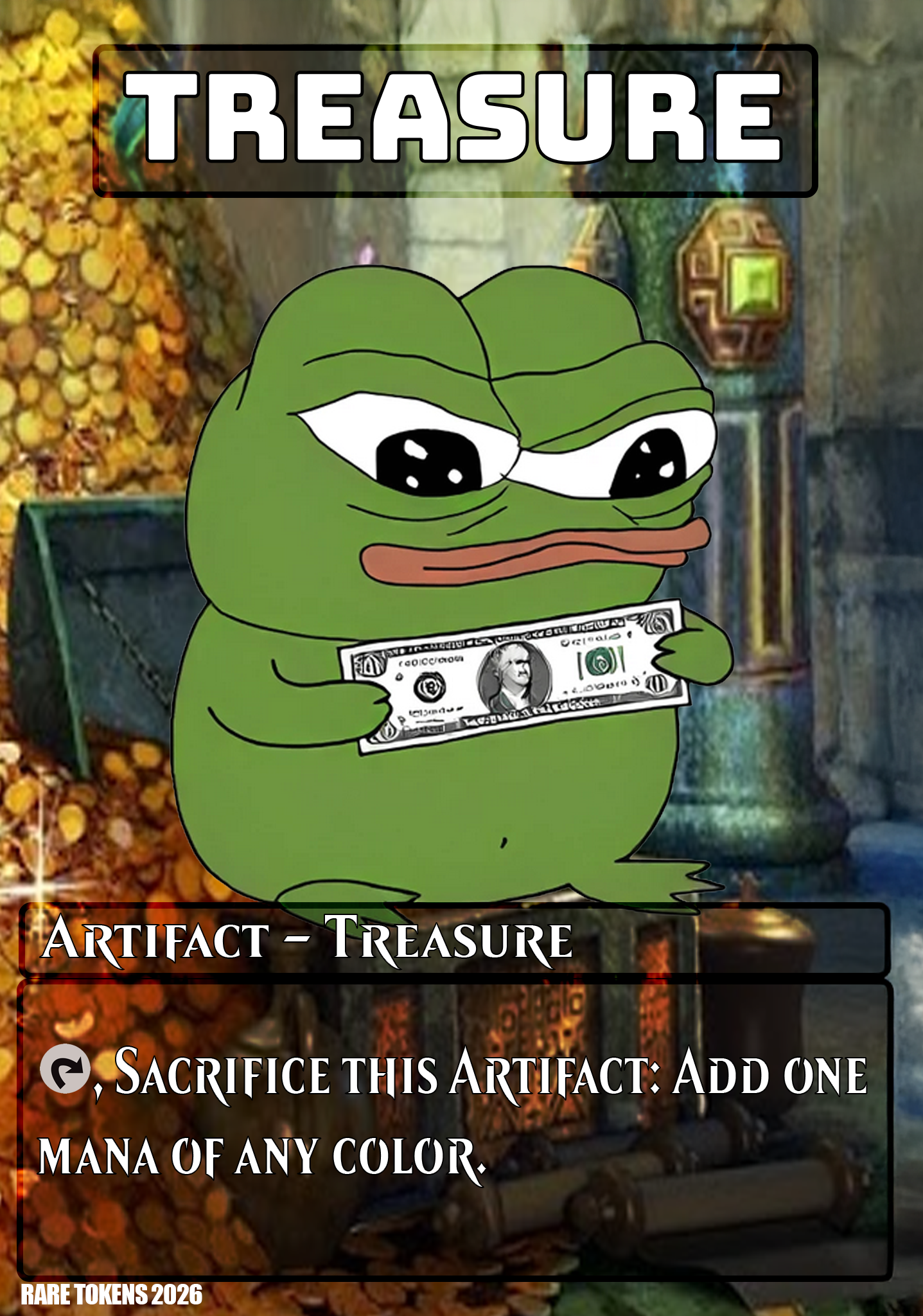 Treasure Token | Rare Proxies by Moo Moo's House of Cards